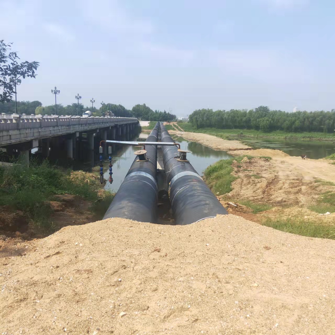 宁波武汉顶管输油管道清洗